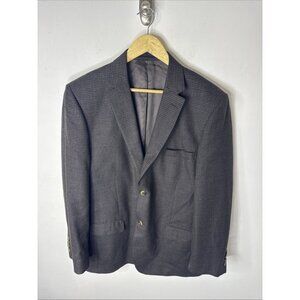 Austin Reed Blazer 42R Men’s 100% Wool Brown Gray Houndstooth Sport Coat